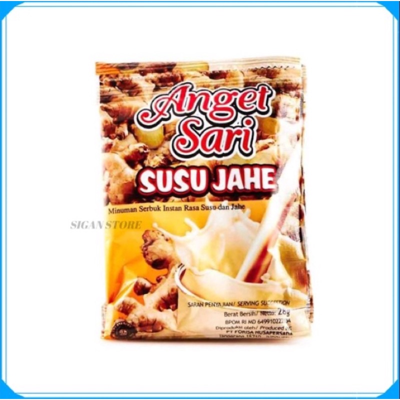 Anget Sari Susu Jahe