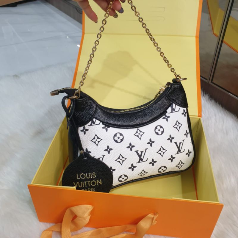 tas fashion import LV hobo shoulder bag,LV hobo selempang free box