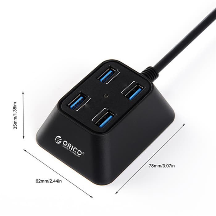 Usb Hub 4 Port Usb 3.0 Fast Speed Orico - Extension USB Hub DF4U