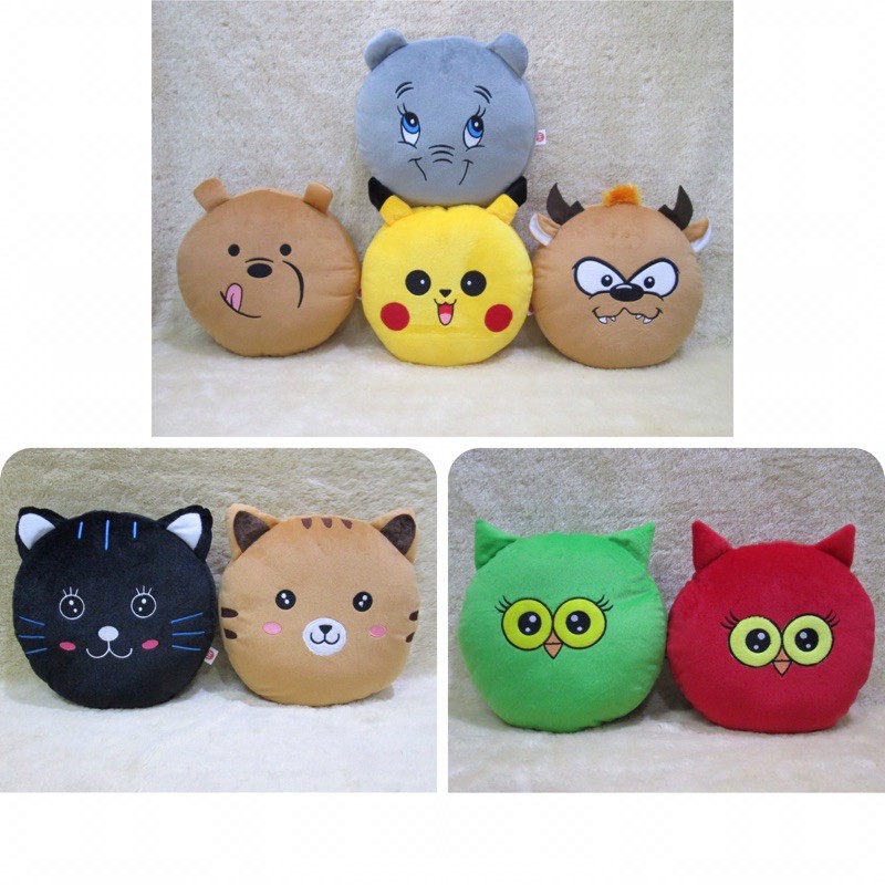 Bantal Sofa, Bantal Sofa Bulat Animal2