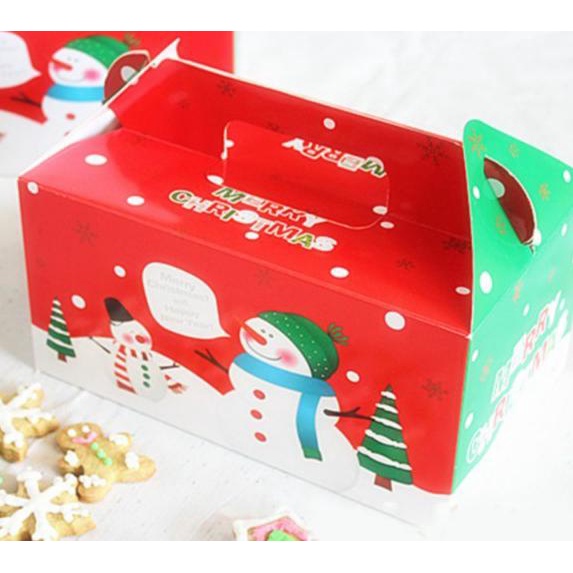

Box Tengteng Tema Natal Snowman Bingkisan Hadiah Natal