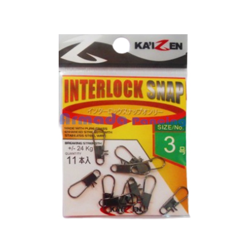 Snap Kaizen Interlock Snap I Peniti Kaizen INTERLOCK SNAP | Rangkaian pancing