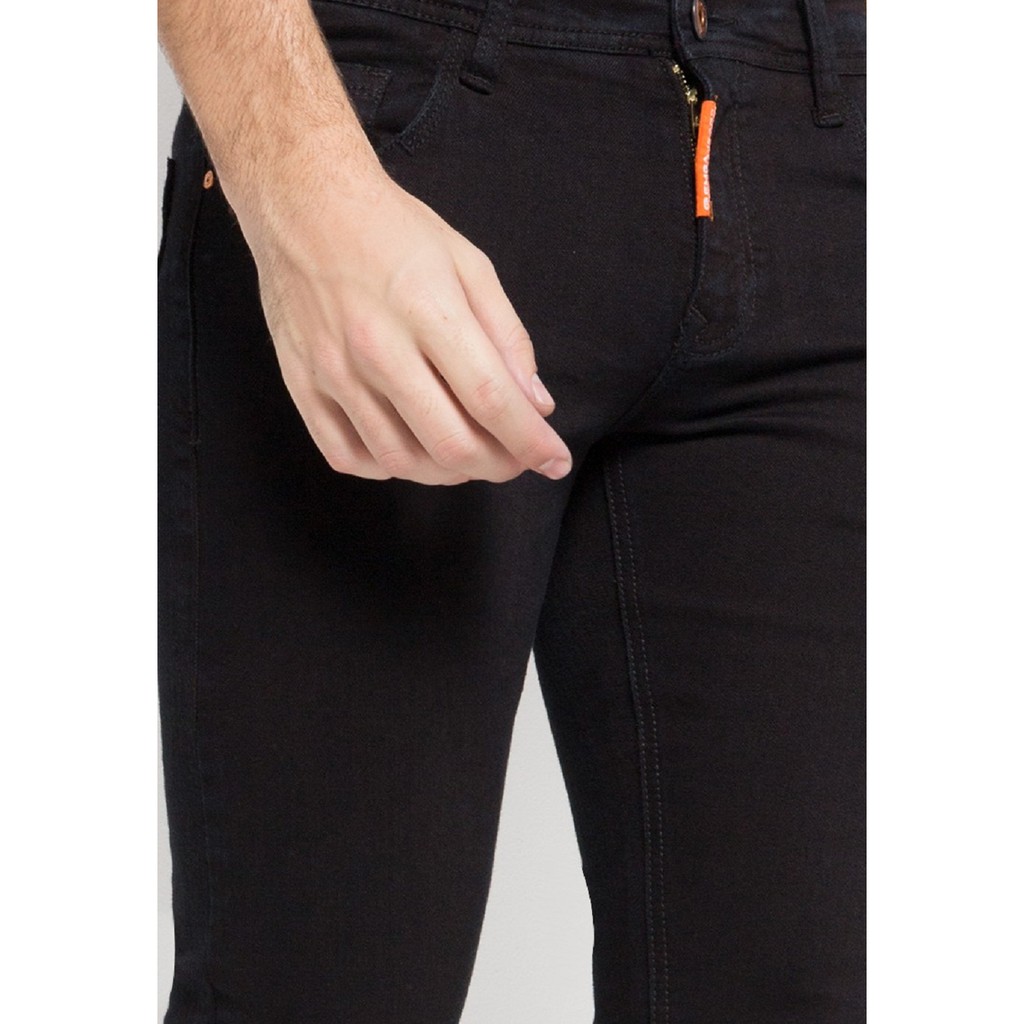 Celana Pria Terbaru 2018/  Celana Jeans Panjang Hitam / Skinny Denim Black / DC Cheapmonday Alma
