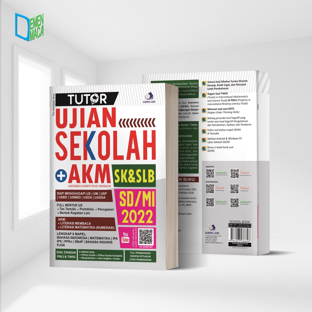 TUTOR UJIAN SEKOLAH + AKM SD/MI 2022