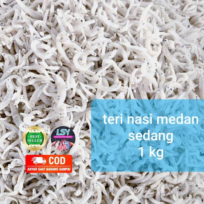 

ikan asin teri nasi medan size sedang 1kg