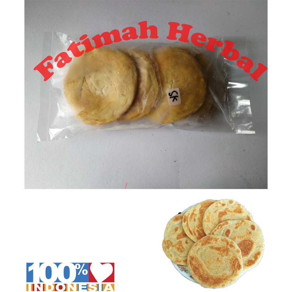 

Roti Maryam - Canai - Cane - Susu Keju - Diameter 10 cm