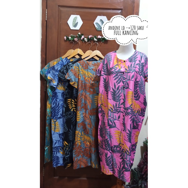 Baju Tidur Daster Andin Ikatan Cinta Piyama Andin Viral Full Kancing Jumbo