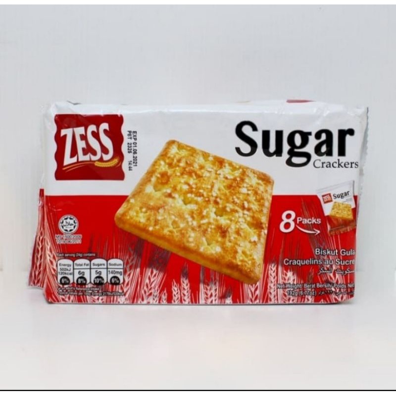 

Zess Sugar Crackers 192 gram