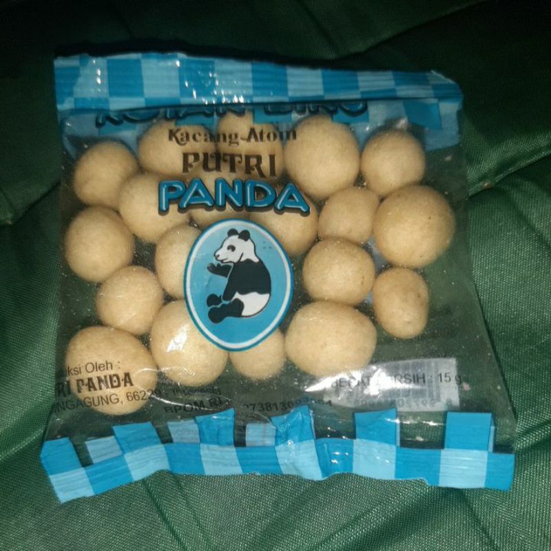 

Kotak biru kacang atom panda