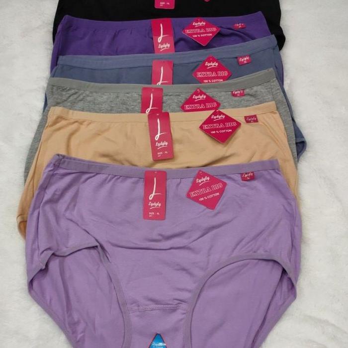 ❆ CELANA dalam wanita jumbo Lydyly 030 ,3L,4L,5L ▲