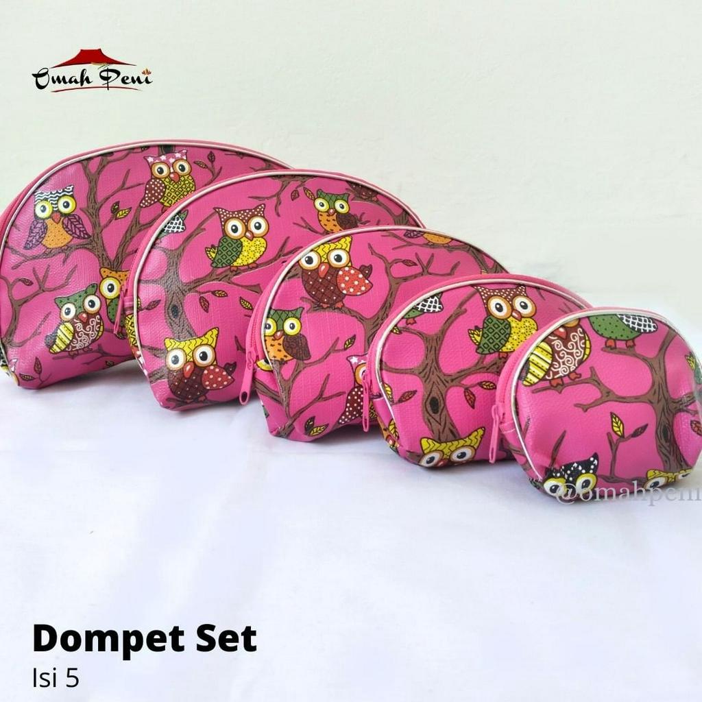 DOMPET SET ISI 5 / DOMPET KOIN ISI 5 /  DOMPET