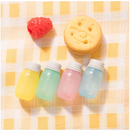 Wadah Saus Kecap Mini Bento Warna Warni 7 ML Botol Saus Sambal Lucu Wadah Bekal Anak Bahan Plastik