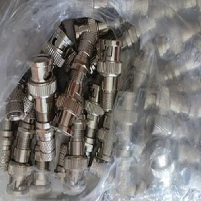 BNC Connector CCTV ( Taiwan ) isi 100 PCS