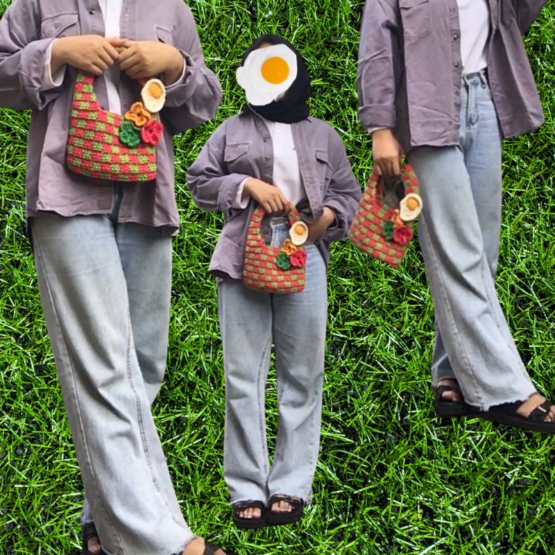 Sunny Side Up Crochet Bag