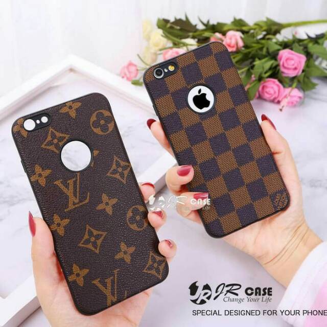 Case iphone 6 / 6s / 6 plus / 8 / 8 plus / X / Xs / Xs Max luxury gucci LV monogram damier casing