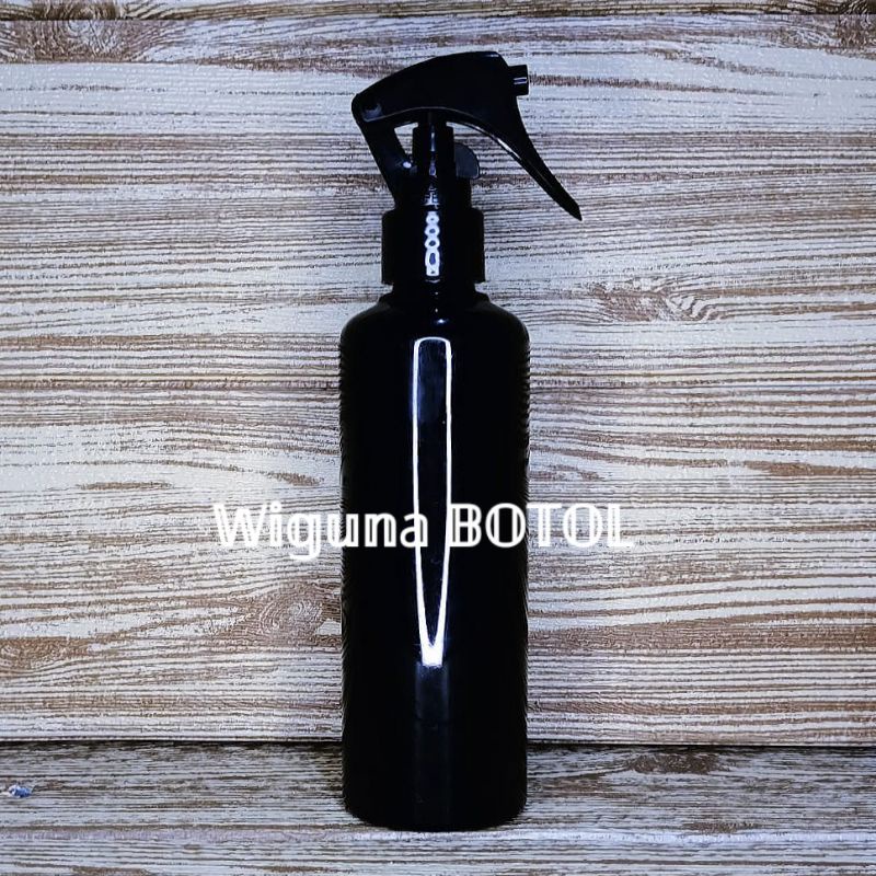 Botol Spray 250ml Hitam / Botol Triger 250ml Hitam / Botol Spray Triger 250ml Full Hitam