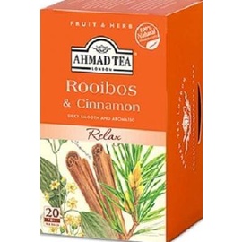 

Ahmad Tea Rooibos & Cinnamon Smooth Aromatic Tea 20 Teabag Teh Kayu Ma