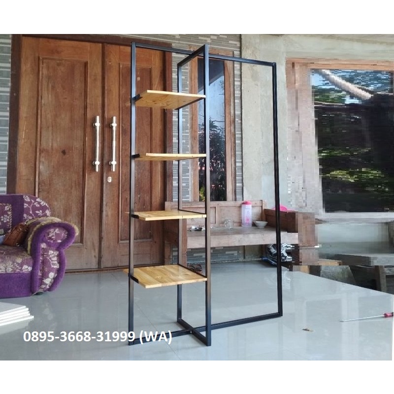 Rak Gantung Baju Besi/ Rak Tempat Mukena/ Rak Gantung Baju Minimalis/ Rak Display Baju Besi