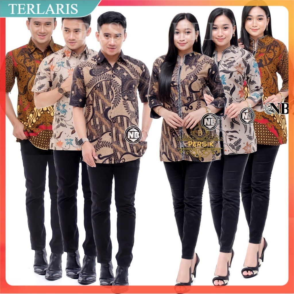 [ANS BATIK] Atasan Batik Dolby Dolbi Dobby Doby Tenun Sutra Tulis Halus Katun ATBM Baron