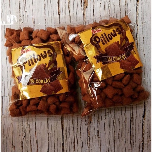 

COKELAT- OISHI PILLOWS ORIGINAL COKLAT REPACK 200GR KILOAN -COKELAT.