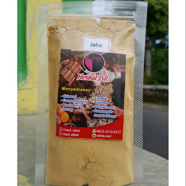 

Jahe bubuk murni 50gr / serbuk jahe / jahe bubuk anti virus