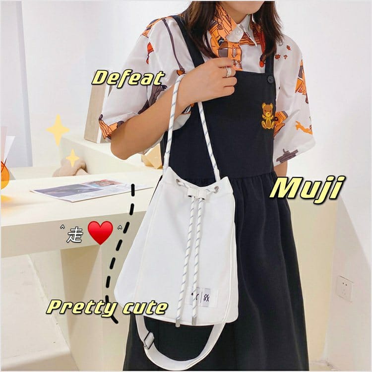 BJ60813 - BLACK/WHITE - TAS SLEMPANG JINJING TOTEBAG HANDBAG WANITA FASHION IMPORT MODIS ELEGAN TERMURAH TERLARIS TERBARU BAGSTORE JAKARTA TAS BATAM ZCJ0813