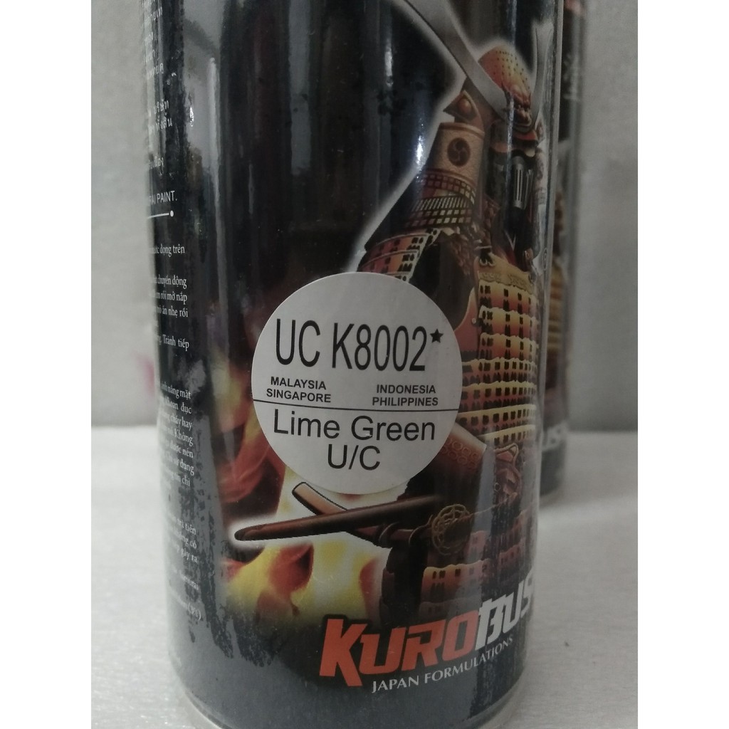 

samurai paint uc k8002 lime green