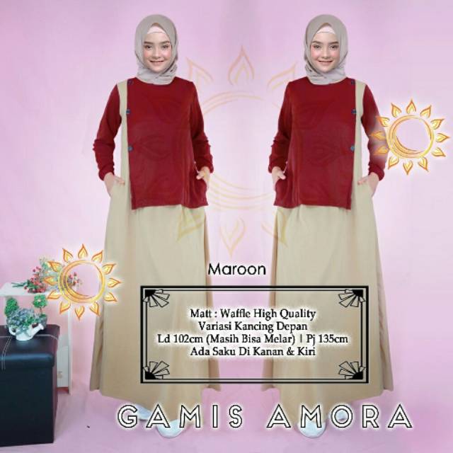 Gamis dress Amora