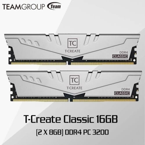 Team Group T-CREATE Classic DDR4 16GB (2X8) 3200Mhz - Ram Komputer