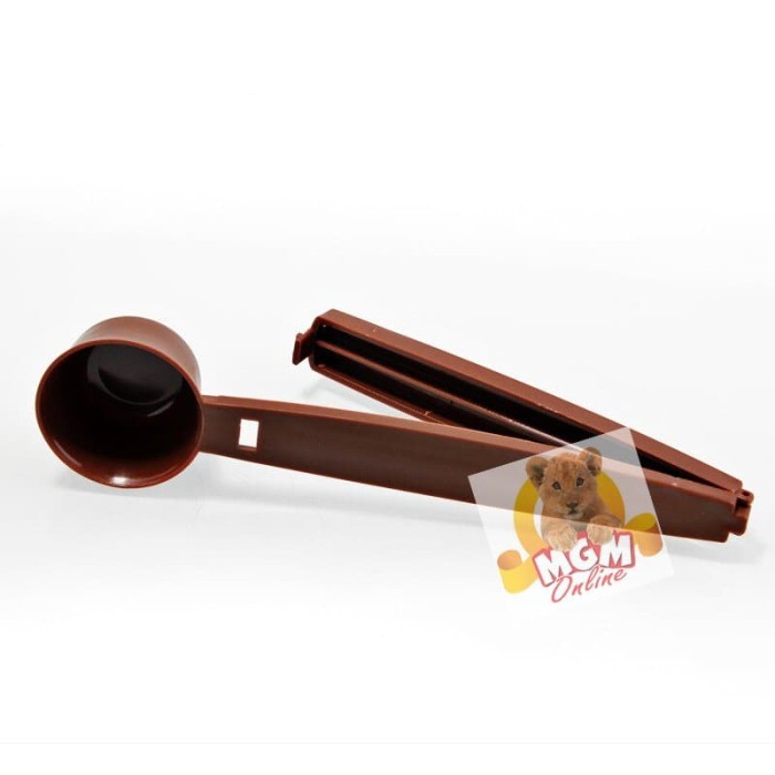 FOOD CLIP Sendok takar kopi dengan clip coffee measuring spoon 2in1