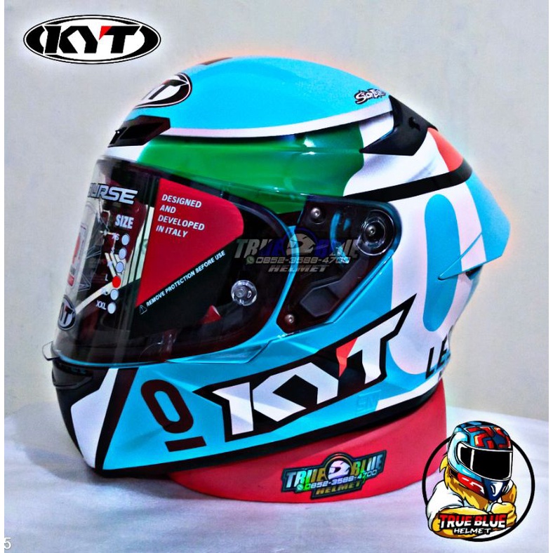 Helm KYT TT Course / KYT TTC Original (Ongkir Termurah 2Kg)-8