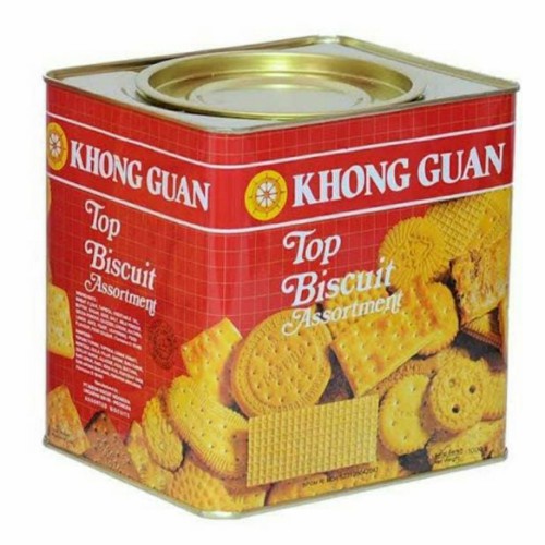

PROMO Khong Guan Top Medium Tin 1000gr biskuit kaleng kotak hari raya lebaran aneka ragam enak renyah