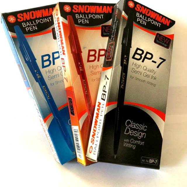 

pulpen Snowman BP-7