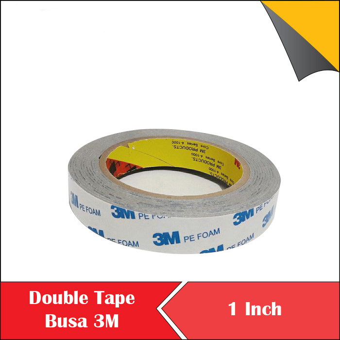 

Isolasi Solasi Double Tape 1 inch 3M PE Foam Murah
