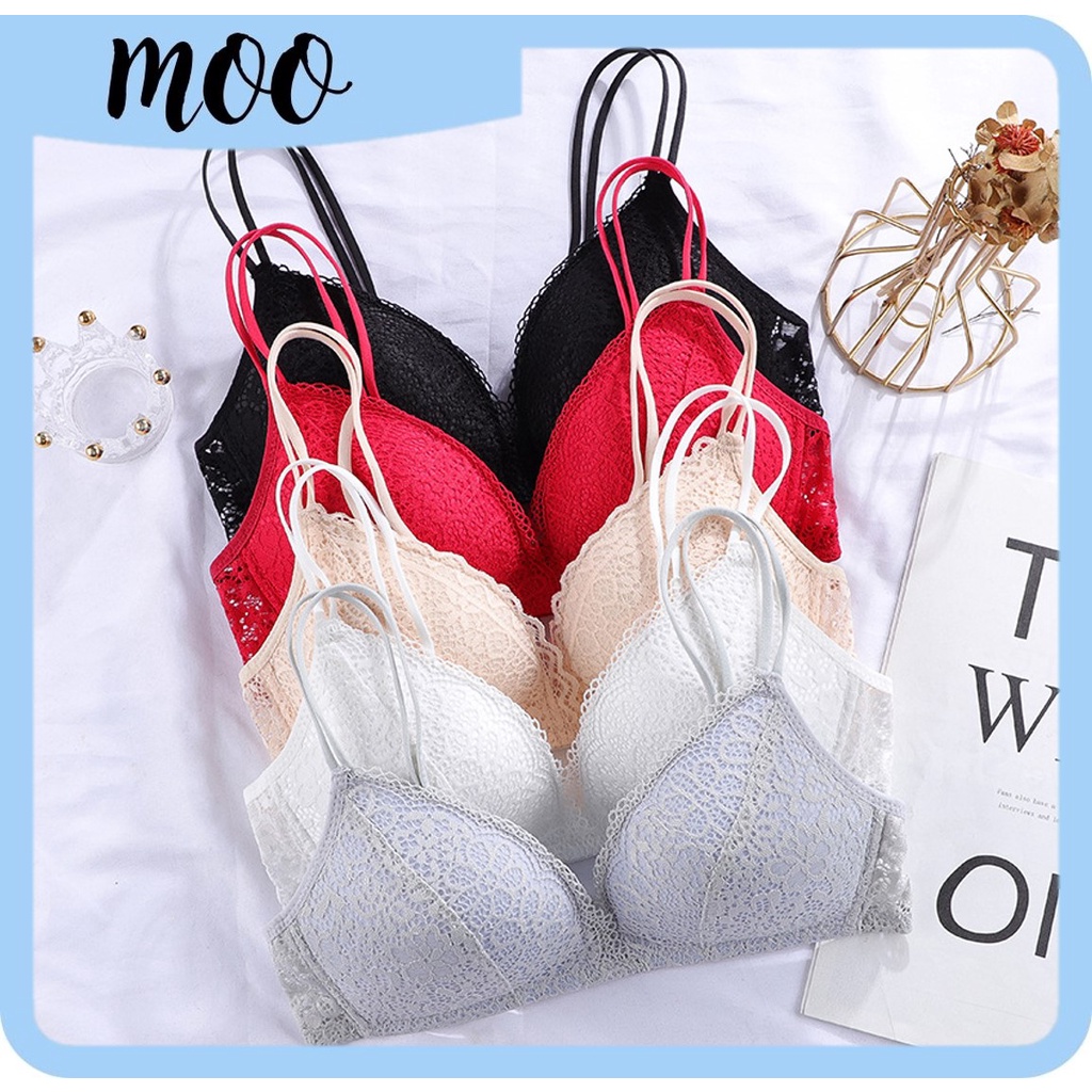 MOORB022 (COD) BRA Wanita Push-up Jepang one-peice bahan adem ga panas Import best seller