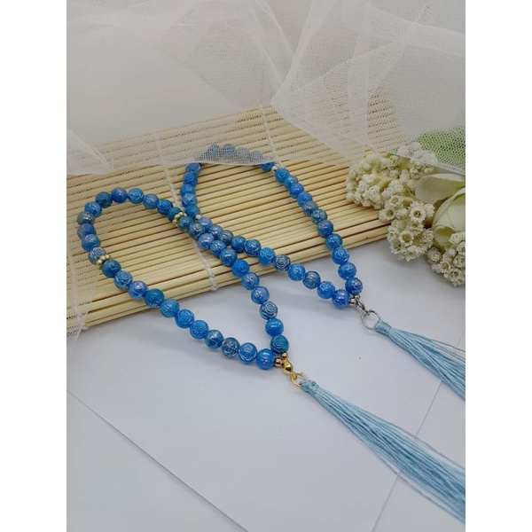 YASAFA Tasbih 33 Mutiara Mawar 6mm Souvenir Murah