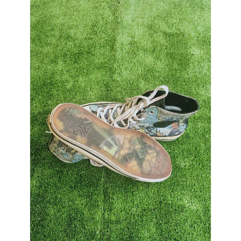 Converse 70s x DC comics Batman clear sole