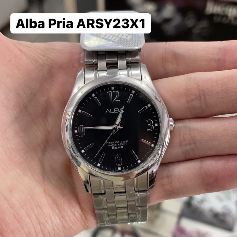 Jam Tangan Alba Pria ARSY23 ARSY23X1 Original