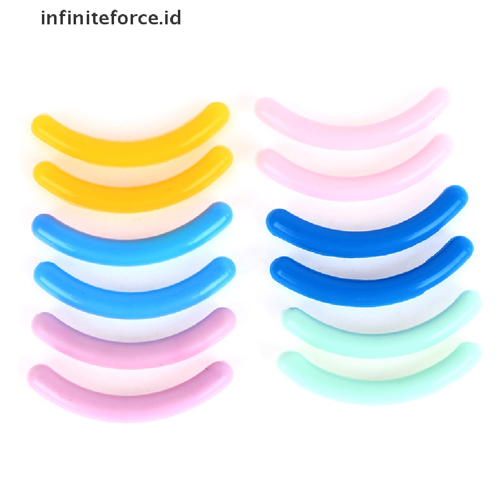 (Infiniteforce.Id) 20pcs / Set Pad Penjepit Bulu Mata Pengganti Bahan Plastik + Karet