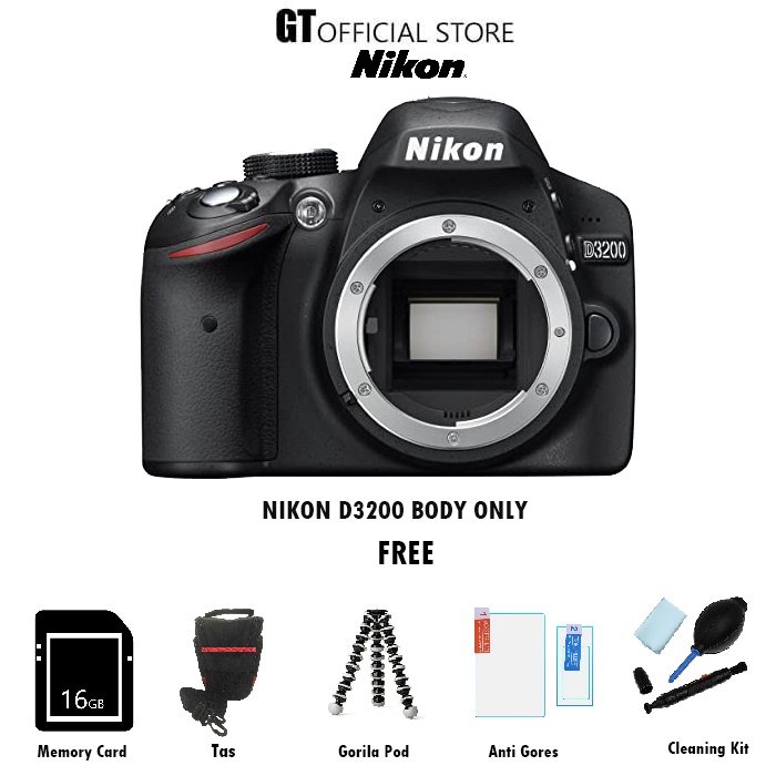 KAMERA NIKON D3200 Body Only