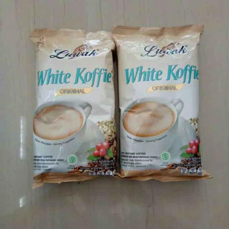 

luwak white coffee isi 10