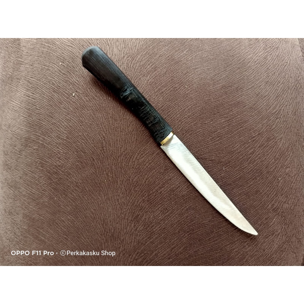 Pisau Dapur Galonggong Daging Sayur Buah Gagang Tanduk Kerbau Khas Tasikmalaya Premium Grade A dan B