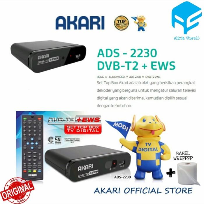 Akari ADS-2230 Set Top Box Digital TV Receiver 1080p