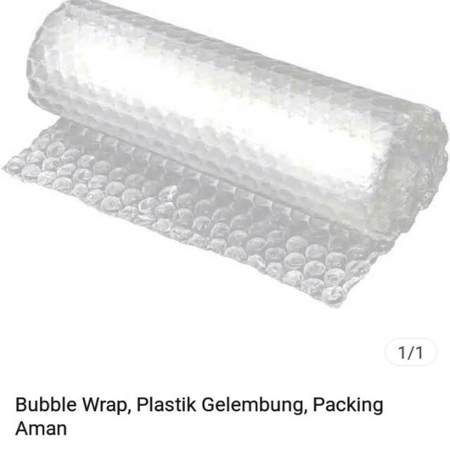 

Bubble Wrap biar packing yg barang pecah belah Aman