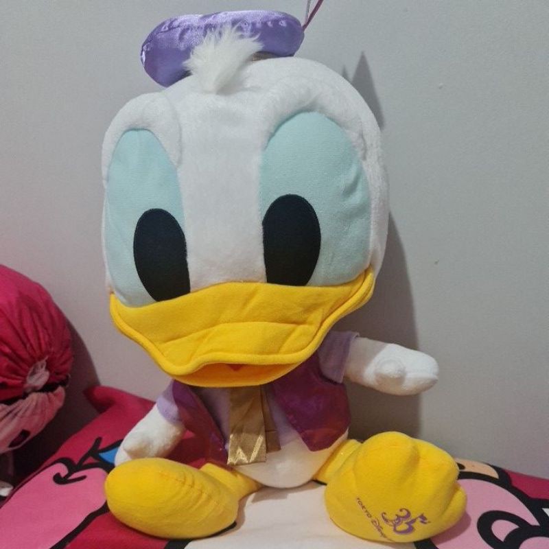 Boneka Donald Jas Ungu ori Tokyo Disney Resort