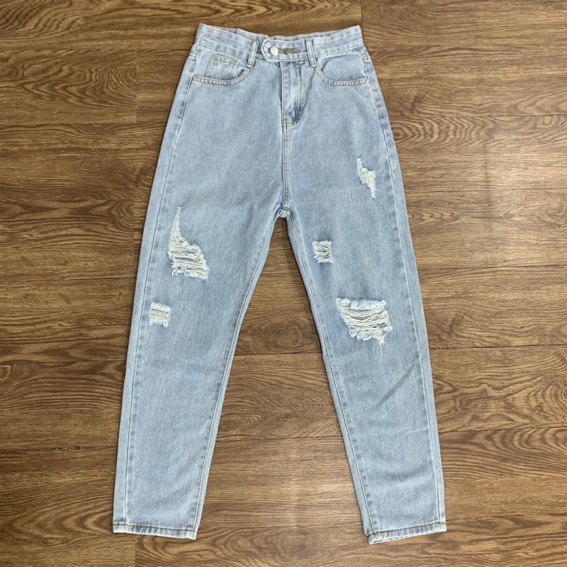 [LUXE.DLABEL] - E35 Jeans | Celana panjang Highwaist wanita Jeans import premium Jeans wanita polos ripped jeans High waist jeans wanita bkk Skinny Jeans High waist Baggy jeans Wideleg Jeans Kulot jeans Boyfriend jeans Wanita Kargo Jeans