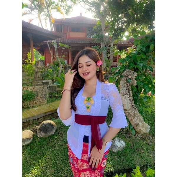 yrm kebaya bali-kebaya modif Lis bordir prancis
