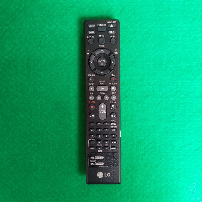REMOTE COMPO DVD PLAYER LG AKB70877902 ORIGINAL