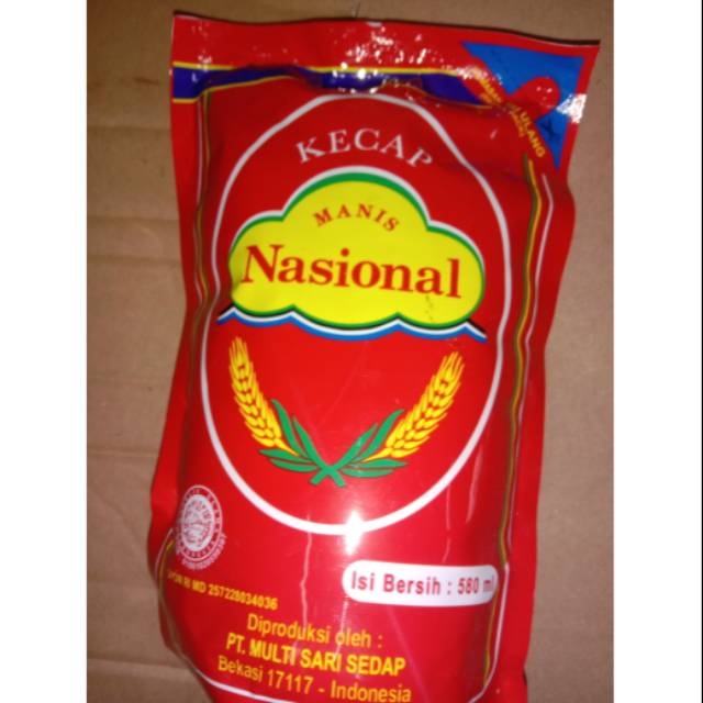 

Kecap manis national 580ml