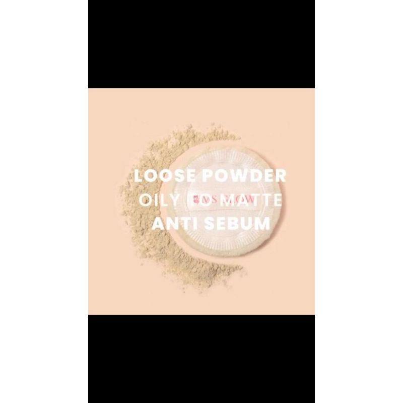 ORIGINAL MS GLOW NEW LOOSE POWDER-OILY TO MATTE